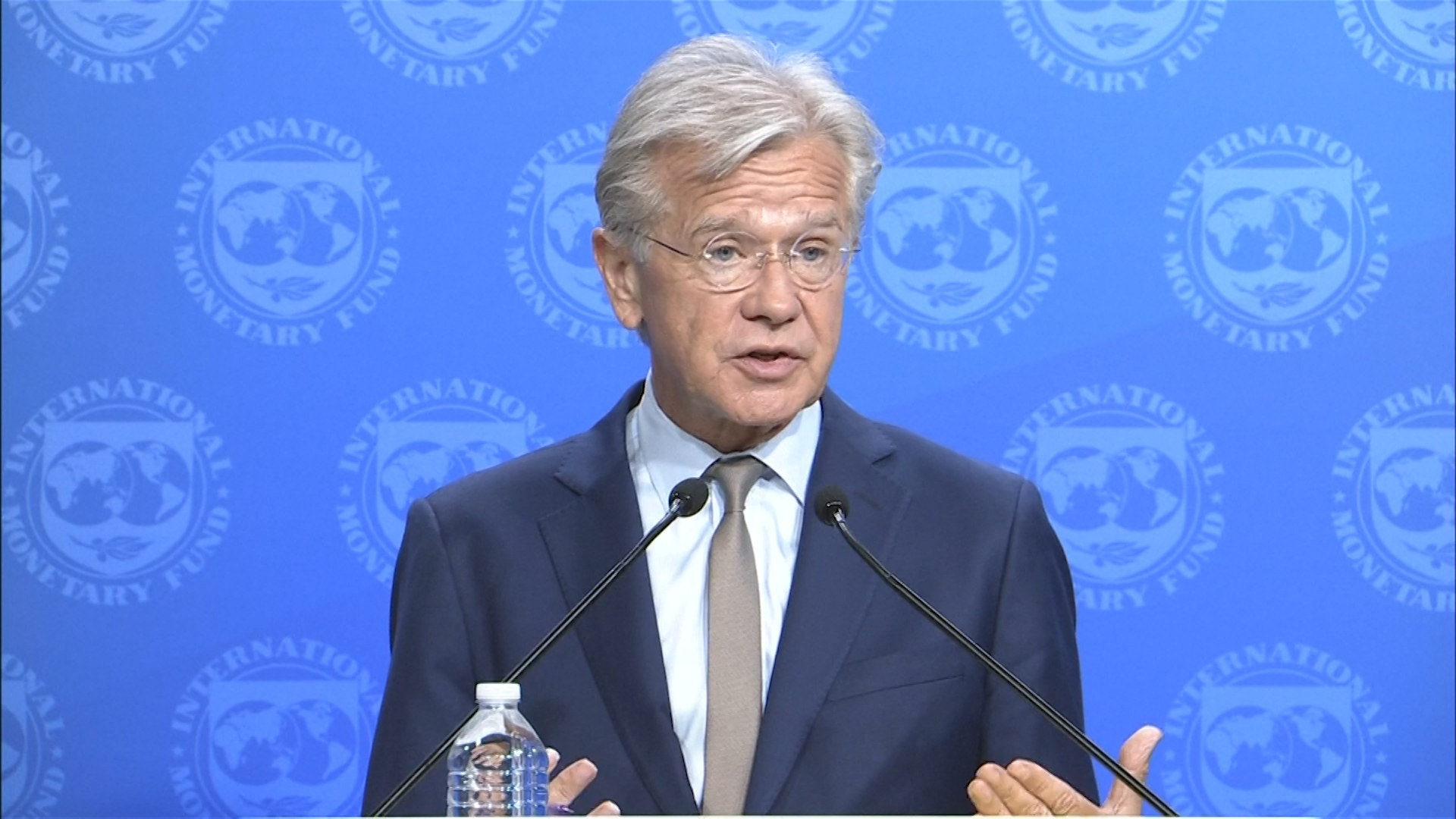 Gerry Rice, vocero del FMI: "El rol del FMI es apoyar las prioridades de Argentina" - Infobae